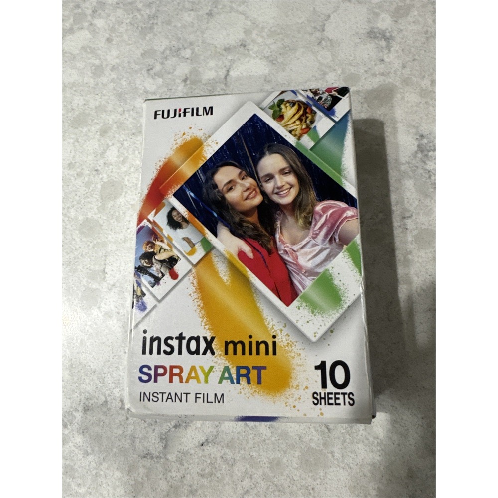 Fujifilm Instax Mini Spray Art Instant Film 10 Exposures